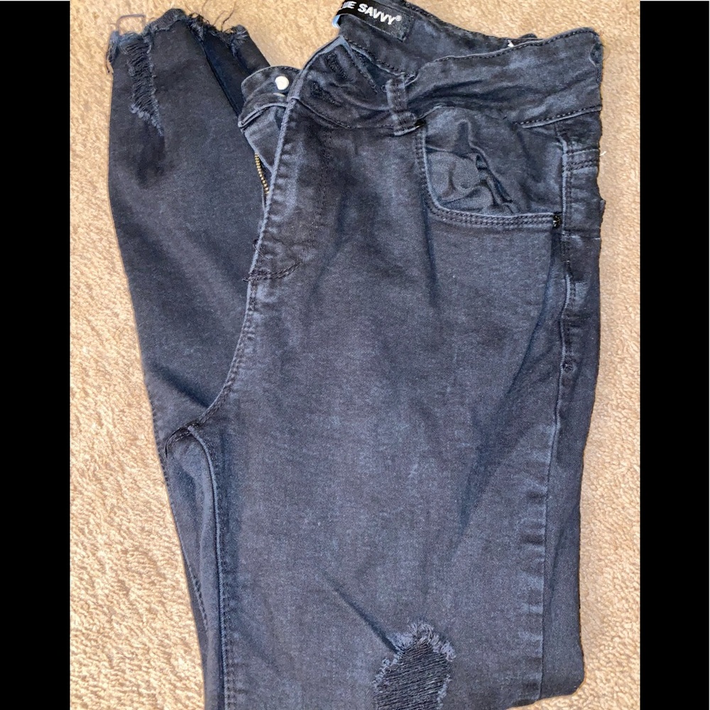 Black jeans, Size 11! Cant fit anymore